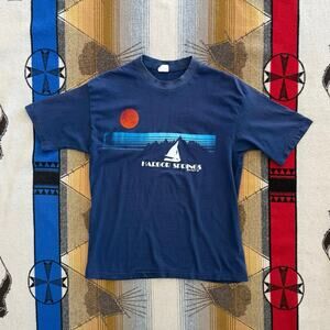 Vintage 70s True Vintage Harbor Springs Nature Outdoor T-Shirt Size Small Belton